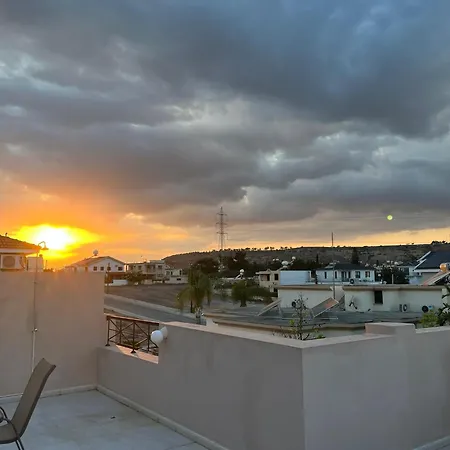 2 Bedroom Penthouse In With Communal Pool * Oroklini